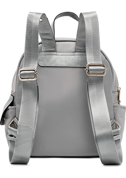 Kadın Gri Kumaş Sırt Çantası 25ABD28146F fırsatları