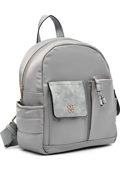 Kadın Gri Kumaş Sırt Çantası 25ABD28146F indirimleri