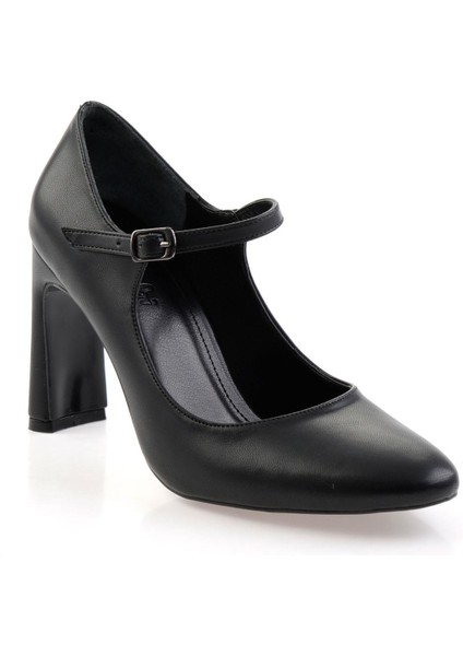 Siyah Kadın Klasik Topuklu Ayakkabı K01209160509 fiyatları