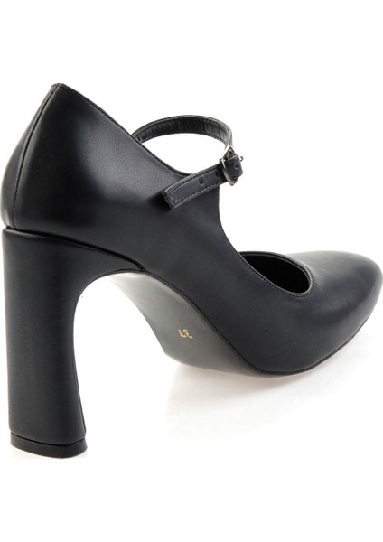 Siyah Kadın Klasik Topuklu Ayakkabı K01209160509 modelleri