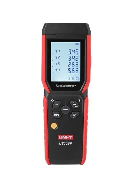 Unit UT-325F 4 Kanallı Dijital Termometre
