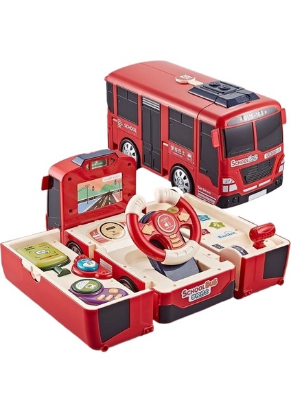 Çocuk Parası Direksiyon Direksiyonu Otobüs Eğitici Oyuncaklar (Yurt Dışından)