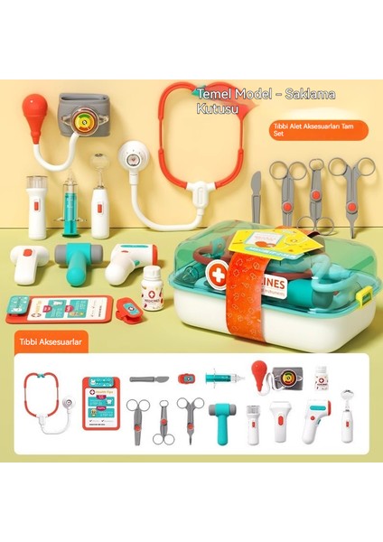 Çocuk Doktor Seti Eğitici Oyuncaklar (Yurt Dışından)