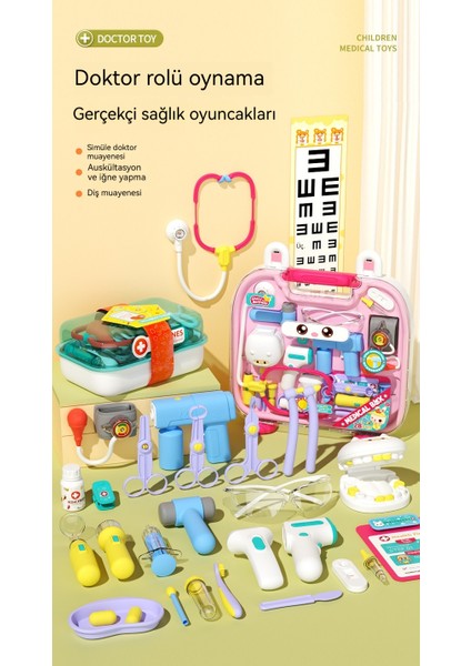 Çocuk Doktor Seti Eğitici Oyuncaklar (Yurt Dışından) fiyatları