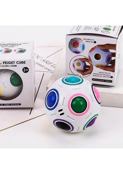 Çocuklar Için 12 Delik Press Gökkuşağı Topu Eğitici Oyuncaklar (Yurt Dışından) fırsatları