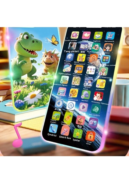 Çocuk Erken Eğitim Cep Telefonu Dokunmatik Işık (Yurt Dışından) modelleri