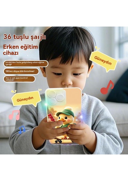 Çocuk Erken Eğitim Cep Telefonu Dokunmatik Işık (Yurt Dışından) fırsatları