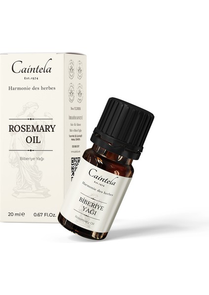 Biberiye Yağı 20 ml – %100 Doğal ve Saf, Kaş ve Kirpiklerin Dolgun ve Bakımlı Görünmesine Yardımcı