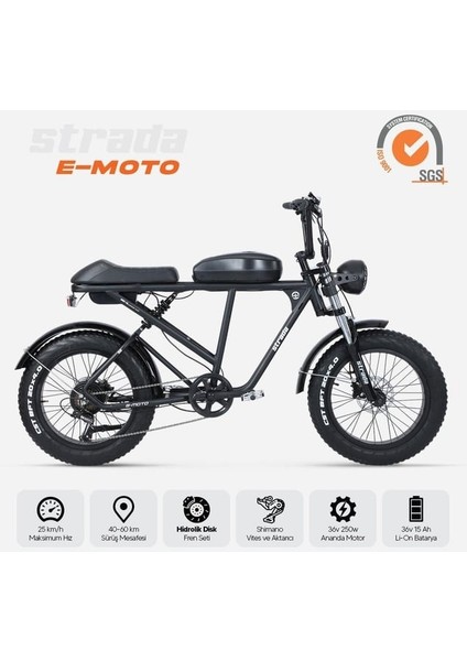 E-Lupo 20 Jant Fatbike Elektrikli Bisiklet 00123