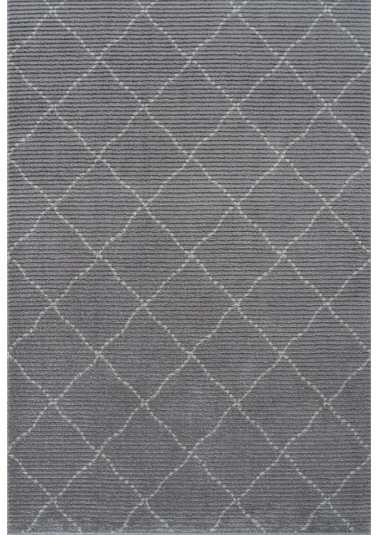 Veron 3606 Antrasit Yumuşak Dokulu Salon Antre Mutfak Yatak Odası Halı Yolluk modelleri