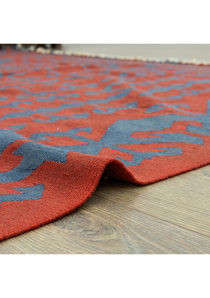 Ihlara El Dokuma Kırmızı Kilim 195X281 cm indirimleri