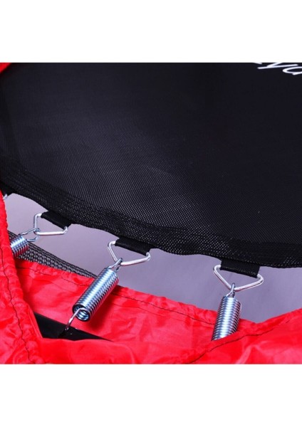 Fileli Büyük Boy Trambolin 140 cm Çap Kırmızı