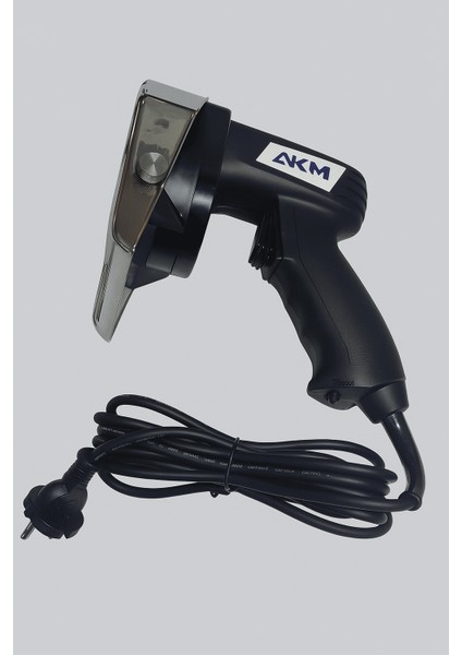 Elektrikli Döner Kesme Makinesi - 1 Adet Yedek Bıçak Hediyeli (Tırtıklı Bıçak)