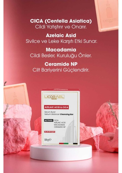 AKNE KARŞITI & CICA 120 G SABUN fiyatları
