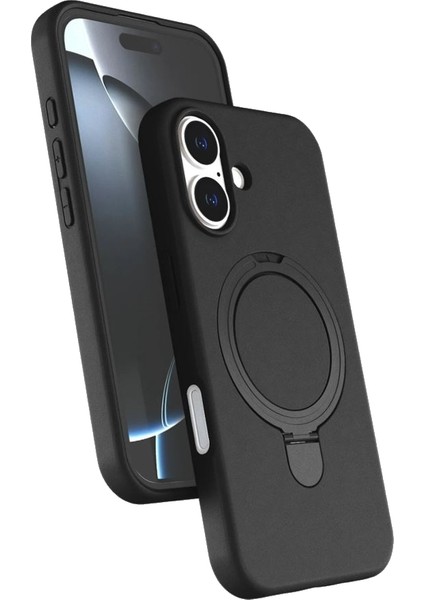 iPhone 17 Uyumlu Kılıf Rgl Mpl M-Safe Şarj Özellikli Standlı Siyah fiyatları