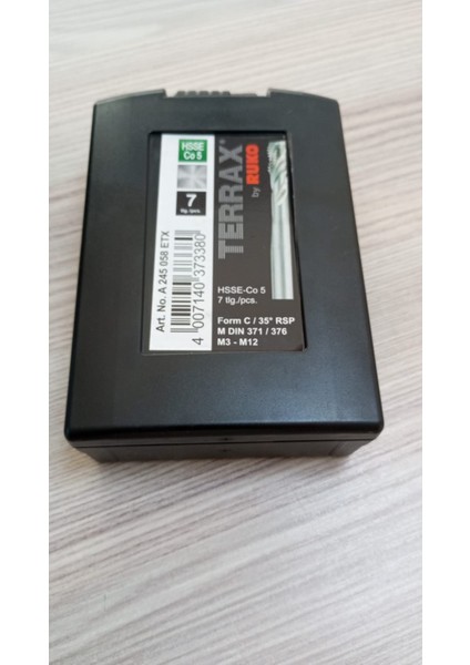 Klavuz Set M3/M12 Arası Set fiyatları