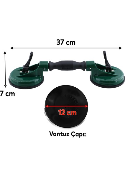 Plastik Çiftli Vantuz Cam Vakumlu Fayans Ahşap Tutucu Taşıma Araba Kaporta Göcük 2'li Çektirme modelleri