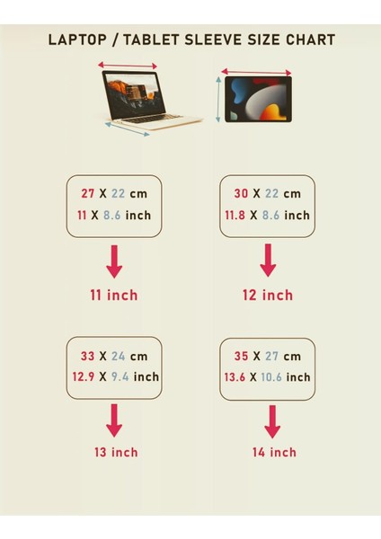 Nota Desen Laptop Mackbook Uyumlu Tablet Ipad Kılıfı Tüm Inçler Bilgisayar Kılıfı indirimleri