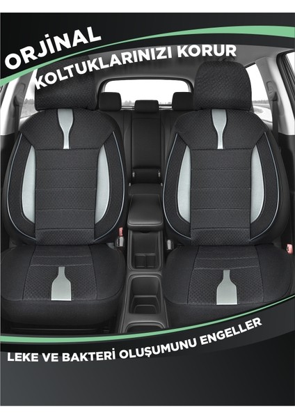 Renault Symbol 2002-2008 Koltuk Kılıfı Ön Arka Tam Set Mihway Betelgeuse Serisi