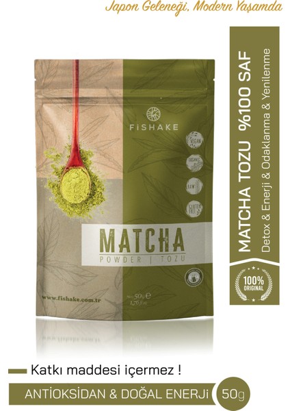 Organik Matcha Tozu 100 g Çinko Potasyum ve C Vitamini İçeren Doğal Antioksidan Enerji modelleri