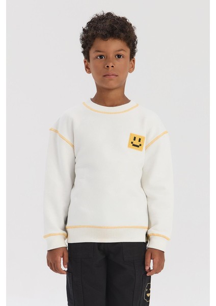 Bg Store Erkek Çocuk Ekru Sweatshirt fiyatları