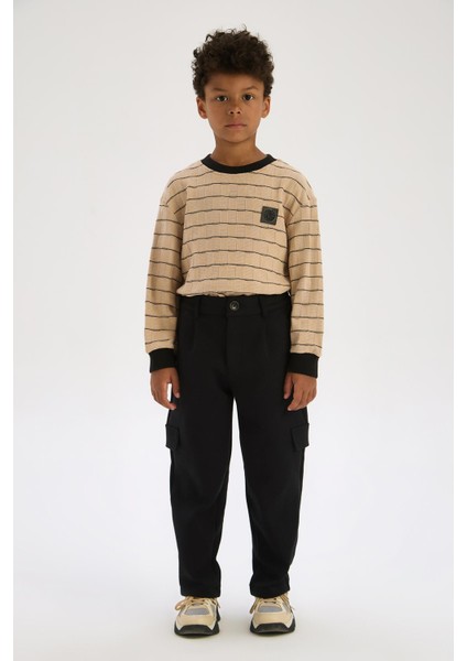 Bg Store Erkek Çocuk Siyah Pantolon