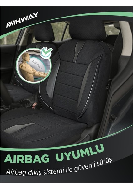 Subaru Levorg Oto Koltuk Kılıfı Ön Arka Tam Set Mihway Betelgeuse Serisi indirimleri