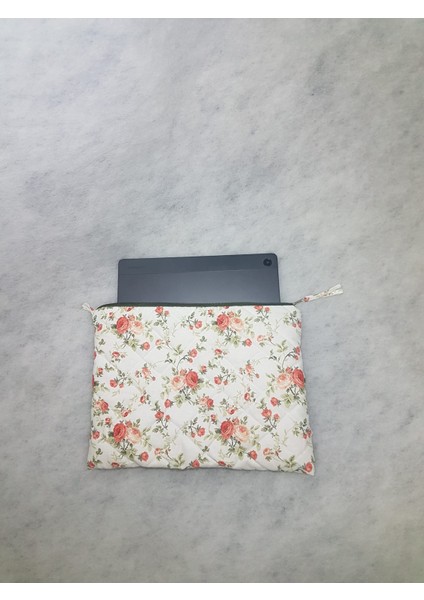 Gül Desenli Laptop MacBook Uyumlu Tablet Ipad Kılıfı Tüm Inçler Bilgisayar Kılıfı modelleri