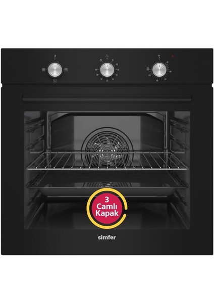 4 Fonksiyon Trend Mekanik Siyah Power Turbo 3'lü Ankastre Set (Fırın + Ocak + Davlumbaz) fiyatları