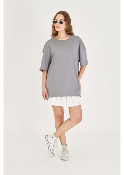 Basic Unisex Oversize Tişört fırsatları