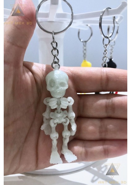 Iskelet Figür Anahtarlık (Fosforlu ve Noel) fiyatları