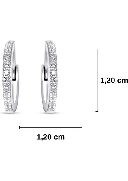 0.18 Karat Pırlanta Halka Küpe fiyatları
