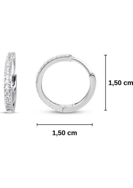 0.26 Karat Pırlanta Halka Küpe fiyatları