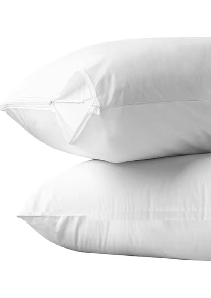 4 Adet Fermuarlı Beyaz Iç Yastık Kılıfı 60X80 cm indirimleri