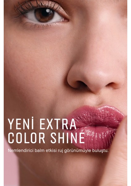 Extra Color Shine Nemlendirici Balm Etkili Ruj - Nude Buff