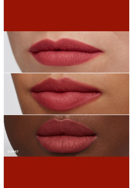 Luxe Matte Liquid Lipstick - 8 Saate Kadar Kalıcı Nemlendirme Etkili Likit Mat Ruj - Claret - 6ml fırsatları