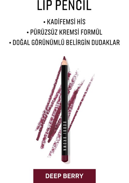 Lip Pencil / Dudak Kalemi - Deep Berry 716170355658 fırsatları