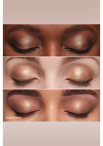 Essential Eye Shadow Palette - Üç Renkli Göz Farı Paleti - Golden Hour 6g indirimleri