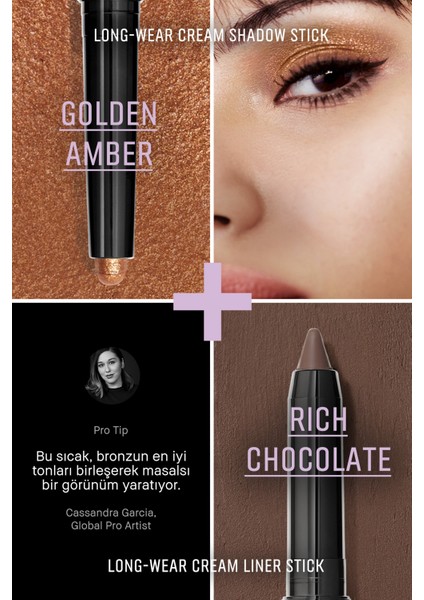 Long-Wear Cream Liner Stick Göz Kalemi - Rich Chocolate 716170306148