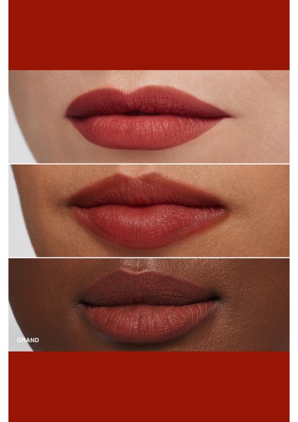 Luxe Matte Liquid Lipstick - 8 Saate Kadar Kalıcı Nemlendirme Etkili Likit Mat Ruj - Grand - 6ml fırsatları
