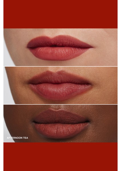 Luxe Matte Liquid Lipstick - 8 Saate Kadar Kalıcı Likit Mat Ruj - Afternoon Tea - 6ml indirimleri