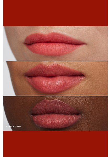 Luxe Matte Liquid Lipstick - 8 Saate Kadar Kalıcı Nemlendirme Etkili Likit Mat Ruj - Lunch Date -6ml indirimleri