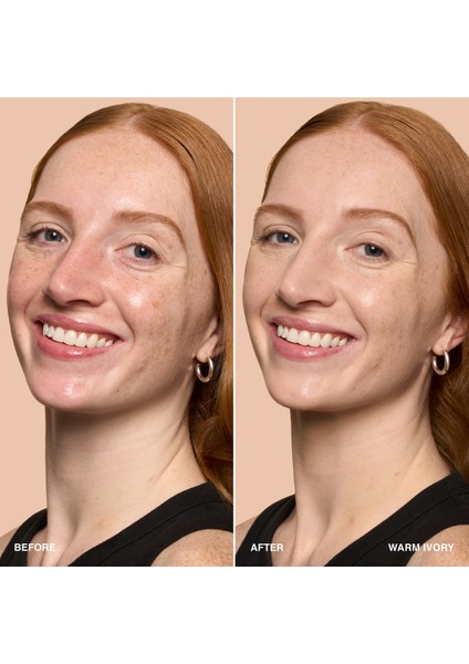 Weightless Skin 24 Saat Kalıcı Likit Fondöten SPF 15 - Doğal ve Mat Bitişli - Warm Ivory - 30 ml