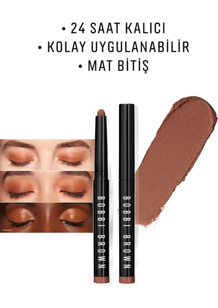Long-wear Cream Shadow Stick Kalem Göz Farı - Cinnamon 716170256177