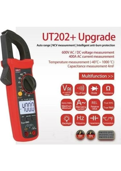 Unit UT-202+ 400A True Rms Dijital Pensampermetre fiyatları