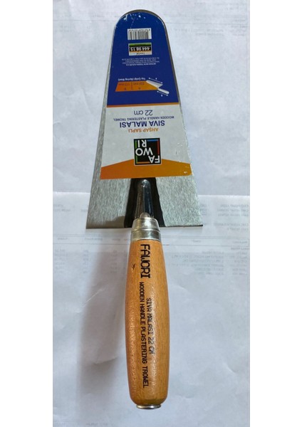 22 No Ahşap Saplı Sıva Malası (12 Ad.kutu)