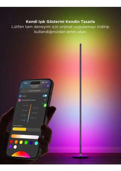 Basic Akıllı Köşe Lambası Lite - Siyah fırsatları