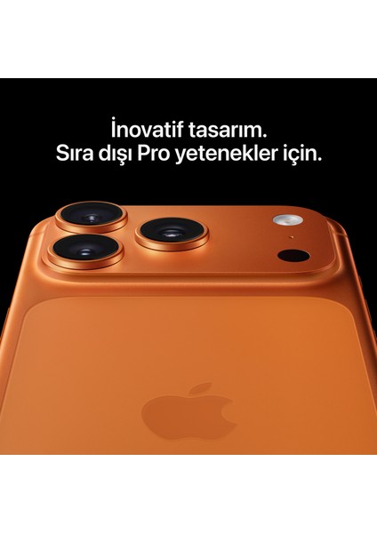 iPhone 17 Pro Max 256 GB Kozmik Turuncu