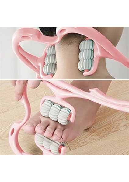 Çok Fonksiyonlu Manuel Altı Tekerlekli Boyun Masaj Aleti indirimleri