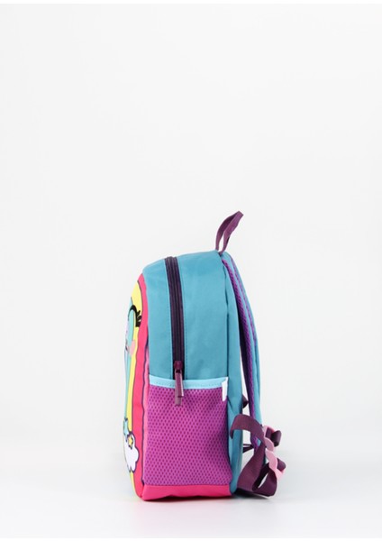 Çok Renkli Anaokulu Çantası, 34x26x11 cm, Gökkuşağı Deseni fırsatları